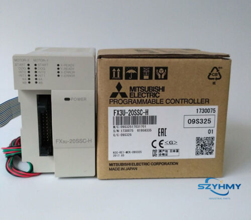 MITSUBISHI FX3U-20SSC-H PLC Module New In Box - MITSUBISHI