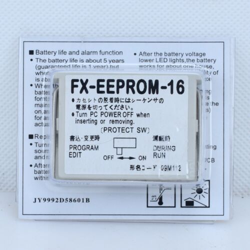 Mitsubishi FX-EEPROM-16 Memory Card for FX Series PLCs - MITSUBISHI
