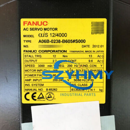 FANUC A06B-0238-B605#S000 Servo Motor New Expedited - FANUC