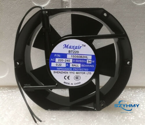 1PC Maxair / BT 15050B2HL AC Cooling Fan SA15050B2H 220V 50/60HZ Aluminum New