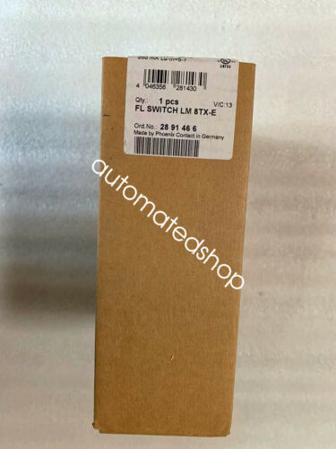 NEW FL SWITCH LM 8TX-E 2891466 Industrial Ethernet Switch - FLEX
