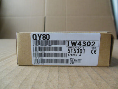 Mitsubishi QY80 Output Unit PLC Module - New In Box - MITSUBISHI