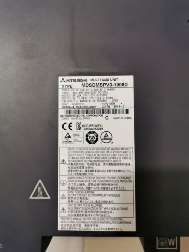 Mitsubishi MDSDMSPV3-10080 Multi Axis Unit - Fully Tested PLC - MITSUBISHI