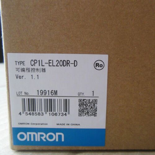 Omron CP1L-EL20DR-D PLC Module - New and Sealed in Box - OMRON