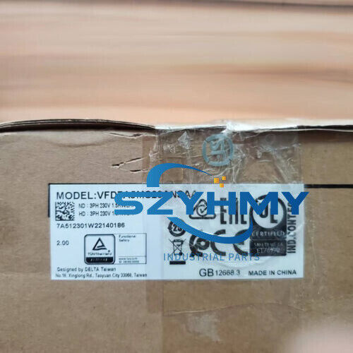 Delta VFD7A5MS23ANSAA 1PC New Inverter Drive for Motors - DELTA