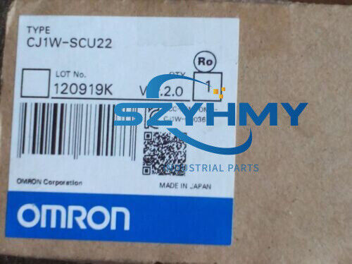 Omron CJ1W-SCU22 PLC CPU - New In Box - OMRON