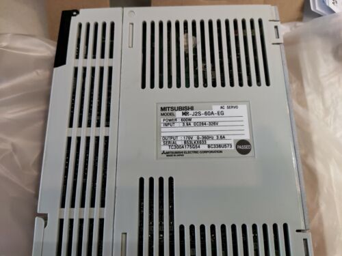 Mitsubishi MR-J2S-60A-EG Servo Drive - New In Box - MITSUBISHI