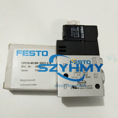 Festo CPE14-M1BH-3OLS-1/8 Solenoid Valve - Model 196932 - FESTO
