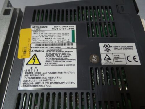 Mitsubishi MDS-D-SVJ3-04 Servo Drive - New in Box - MITSUBISHI
