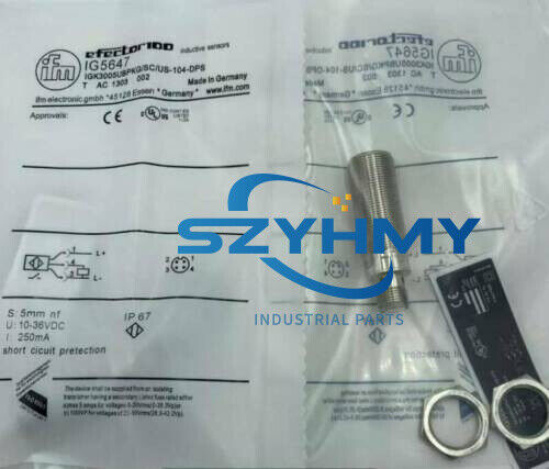 IFM IG5647 Proximity Switch Sensor - Reliable Detection Solution - IFM