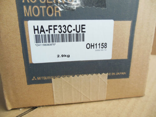 Mitsubishi HA-FF33C-UE AC Servo Motor - New in Box - MITSUBISHI