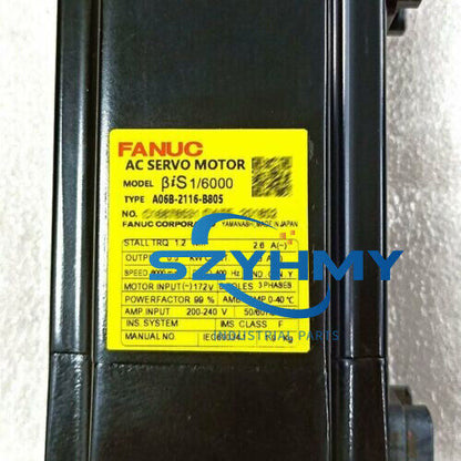 FANUC A06B-2116-B805 Servo Motor - 1PC High Performance Unit - FANUC