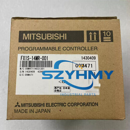 Mitsubishi FX1S-14MR-001 PLC - 1PC New FX1S14MR001 in Box - MITSUBISHI