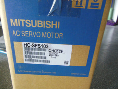Mitsubishi HC-SFS103 AC Servo Motor - New In Box, High Performance - MITSUBISHI