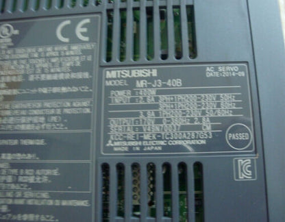 Mitsubishi MR-J3-40B Servo Drive - New In Box - MITSUBISHI